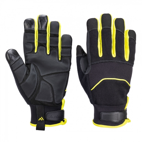 Needle Resistant Glove Black/Yellow