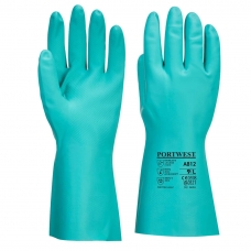 Nitrosafe Plus chemické rukavice zelené
