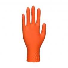 Orange HD Disposable Glove (Pk100) Orange