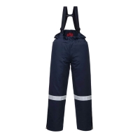 AF83 - Araflame Insulated Winter Salopettes  Navy