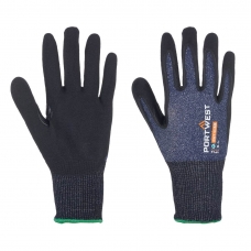 SG Cut C15 Eco nitrilové rukavice (12ks) modro/čierne