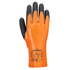 Nitrilové rukavice Grip 15, oranžové