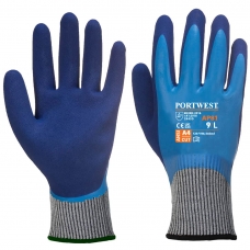 Liquid Pro HR Cut Glove Blue