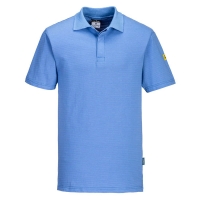 Anti-Static ESD Polo Shirt Hamilton Blue