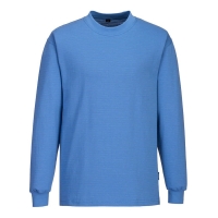Antistatické ESD tričko s dlhým rukávom Hamilton modrá