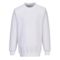 Anti-Static ESD Sweatshirt White