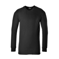 Thermal tričko s dlhým rukávom, čierne