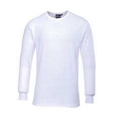 Thermal T-Shirt Long Sleeve White