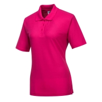 B209 - Naples Women's Polo Shirt Pink