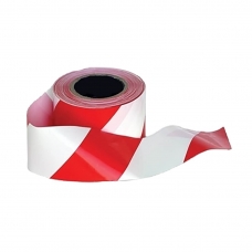 Výstražná páska červeno/biela