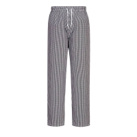 Bromley Chefs Trousers Black Check