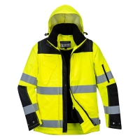 Hi-Vis 3-in-1 Contrast Winter Pro Jacket  Yellow/Black