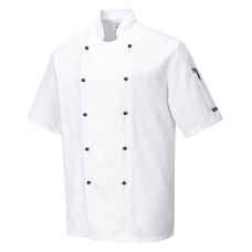 Kent Chefs Jacket S/S White