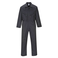 Liverpool Zip Coverall Black Tall