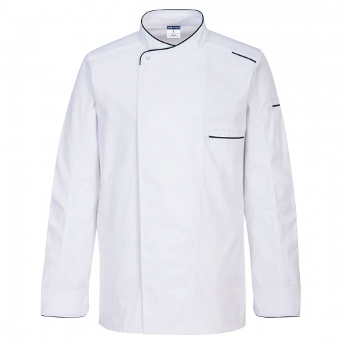 Blúza Surrey Chefs L/S biela