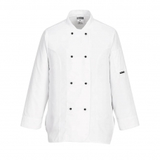 Rachel Women's Chefs Jacket L/S White