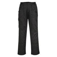 Action Trousers With Back Elastication Black