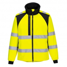 WX2 Eco Hi-Vis Softshell (2L) jacket Yellow/Black