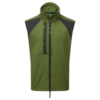 WX2 Eco Softshell Gilet (2L) Olive Green
