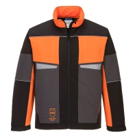 Profesionálna bunda pre pilčíkov čierno/oranžové