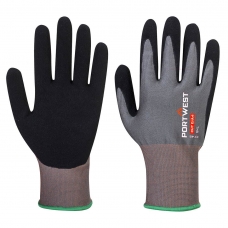 CT Cut D18 Nitrile Glove Grey/Black