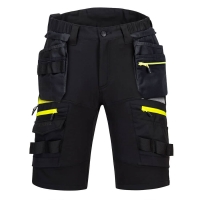DX4 Detachable Holster Pocket Shorts Black