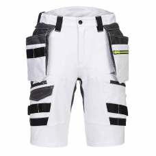 DX4 Detachable Holster Pocket Shorts White
