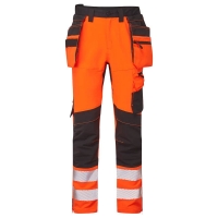 DX4 Hi-Vis remeselné nohavice oranžové1/čierne