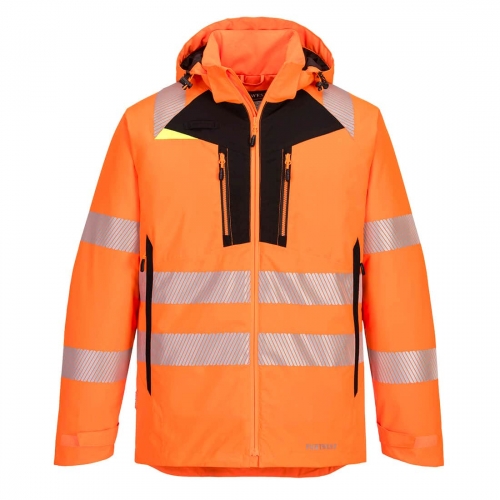DX4 Hi-Vis Winter Jacket Orange/Black