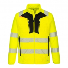 DX4 Hi-Vis Hybrid Baffle Jacket Yellow/Black