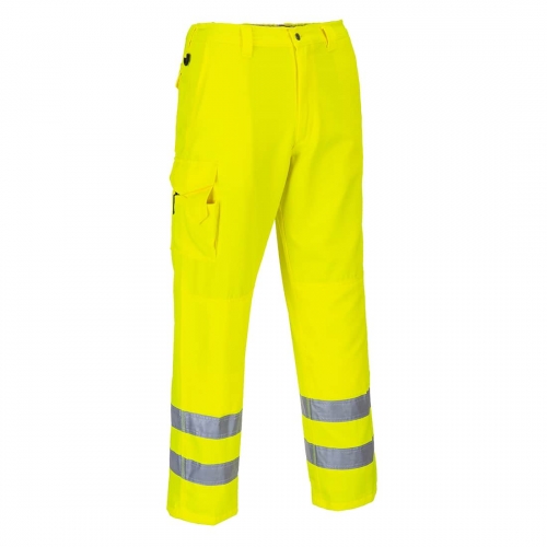 Hi-Vis Work Trousers Yellow