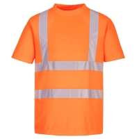 EC12 - Eco Hi-Vis T-Shirt S/S (6 Pack)  Orange