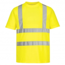 EC12 - Eco Hi-Vis T-Shirt S/S (6 Pack)  Yellow