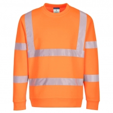 Eco Hi-Vis Sweatshirt Orange
