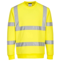 Eco Hi-Vis Sweatshirt Yellow