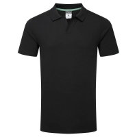 Organic Cotton Recyclable Polo tričko, čierne