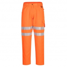 Eco Hi-Vis pracovné nohavice oranžové