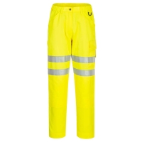 Eco Hi-Vis pracovné nohavice žlté