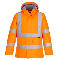Eco Hi-Vis Winter Jacket Orange