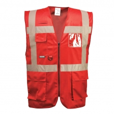 Iona Executive Vest Red
