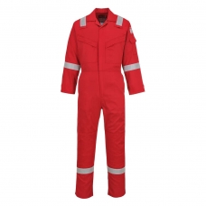 Flame Resistant Super Light Weight Anti-Static Coverall 210g Red Tall