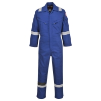 Flame Resistant Light Weight Anti-Static Coverall 280g Royal Blue
