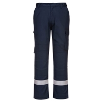 Bizflame Work Lightweight Stretch Panelled Trousers Navy