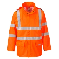 Sealtex Flame Hi-Vis Jacket Orange