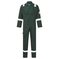 Flame Resistant Anti-Static Coverall 350g Green