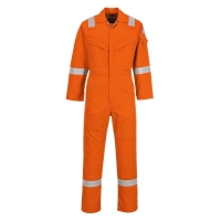 Flame Resistant Anti-Static Coverall 350g Orange