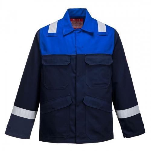 Bizflame Work Jacket Navy/Royal