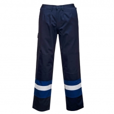 Bizflame Work Trousers Navy/Royal