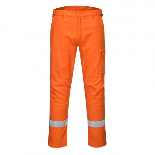 Nehorľavé nohavice Bizflame Ultra Short oranžové