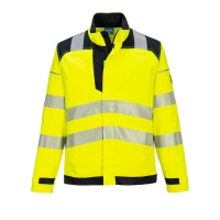 PW3 FR Hi-Vis Work Jacket Yellow/Black